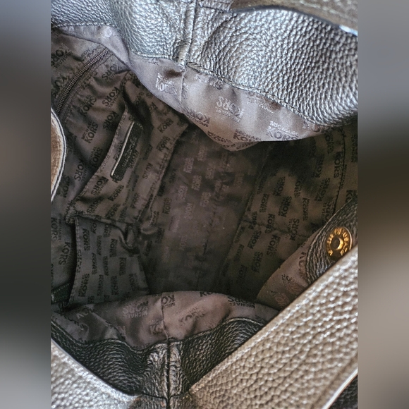 Michael Kors Pebbled Leather Jamesport Shoulder Bag! - Picture 10 of 13